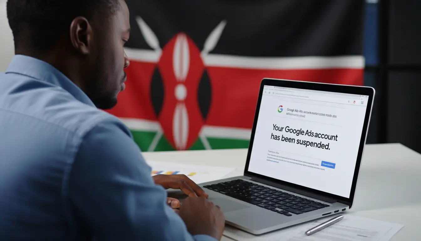 Google Ads Account Suspended in Kenya? Fix It Fast