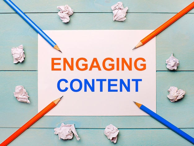 Create engaging content