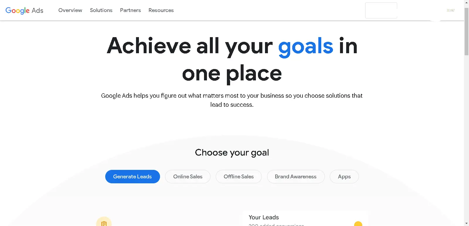 Understand Your Google Ads Business Goals and Needs