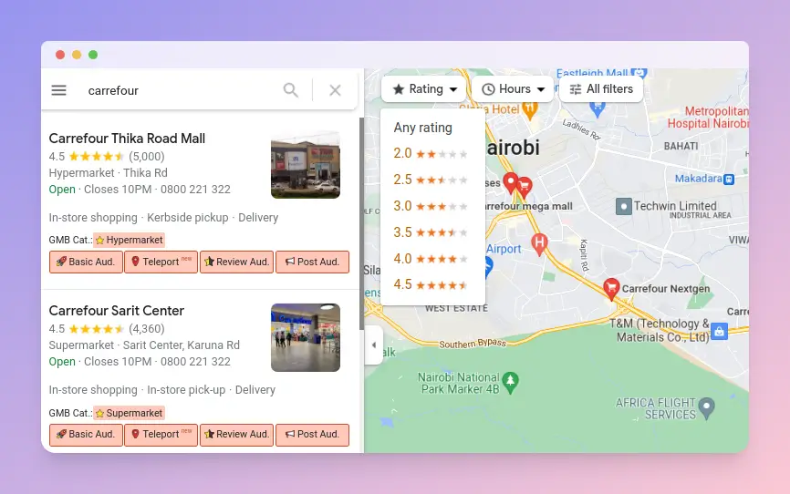 Customer Reviews and Social Proof for local SEO
