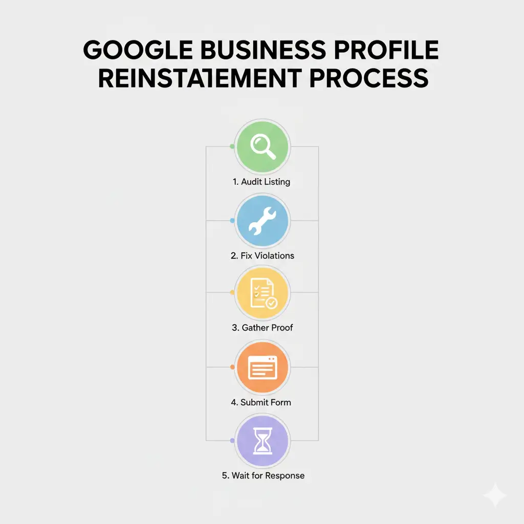 An image of a Step-by-Step Guide to Fixing a Suspended Google Business Profile